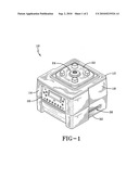 Base for a food processor diagram and image