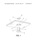 FASTENING SYSTEM FOR DRAINAGE VALVES diagram and image