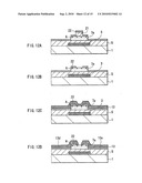 THIN FILM TRANSISTOR AND METHOD FOR PRODUCING THE SAME diagram and image
