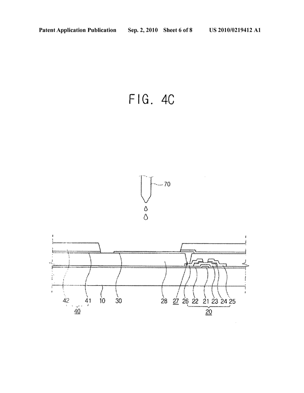 DISPLAY DEVICE WITH IMPROVED PIXEL LIGHT EMISSION AND MANUFACTURING METHOD OF THE SAME - diagram, schematic, and image 07