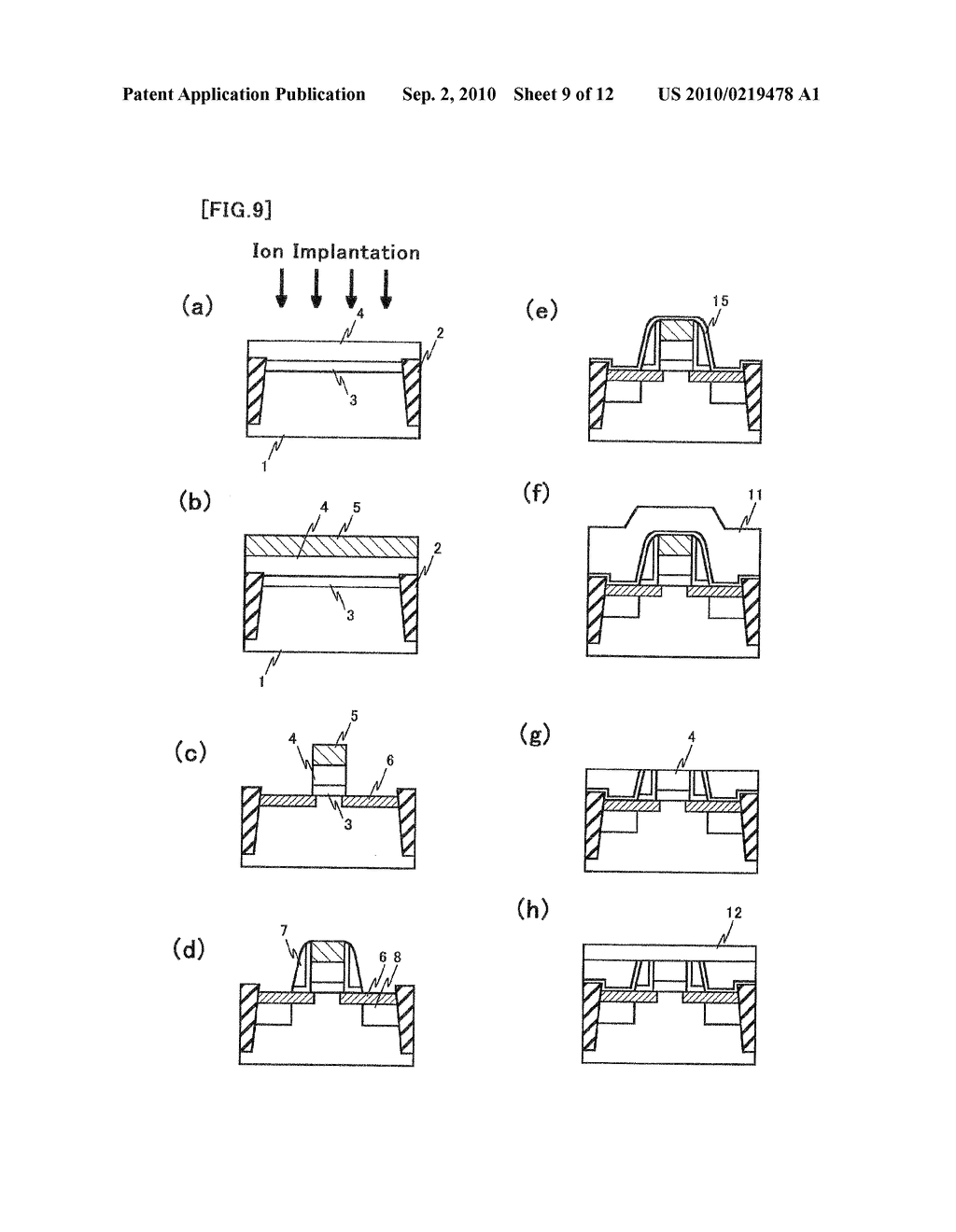 MOSFET, METHOD OF FABRICATING THE SAME, CMOSFET, AND METHOD OF FABRICATING THE SAME - diagram, schematic, and image 10