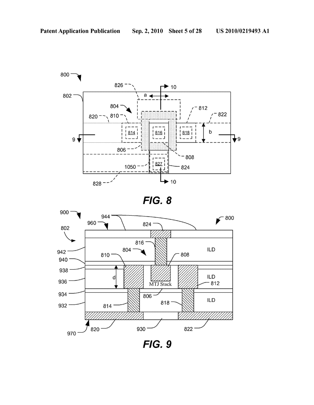 Method of Forming a Magnetic Tunnel Junction Device - diagram, schematic, and image 06