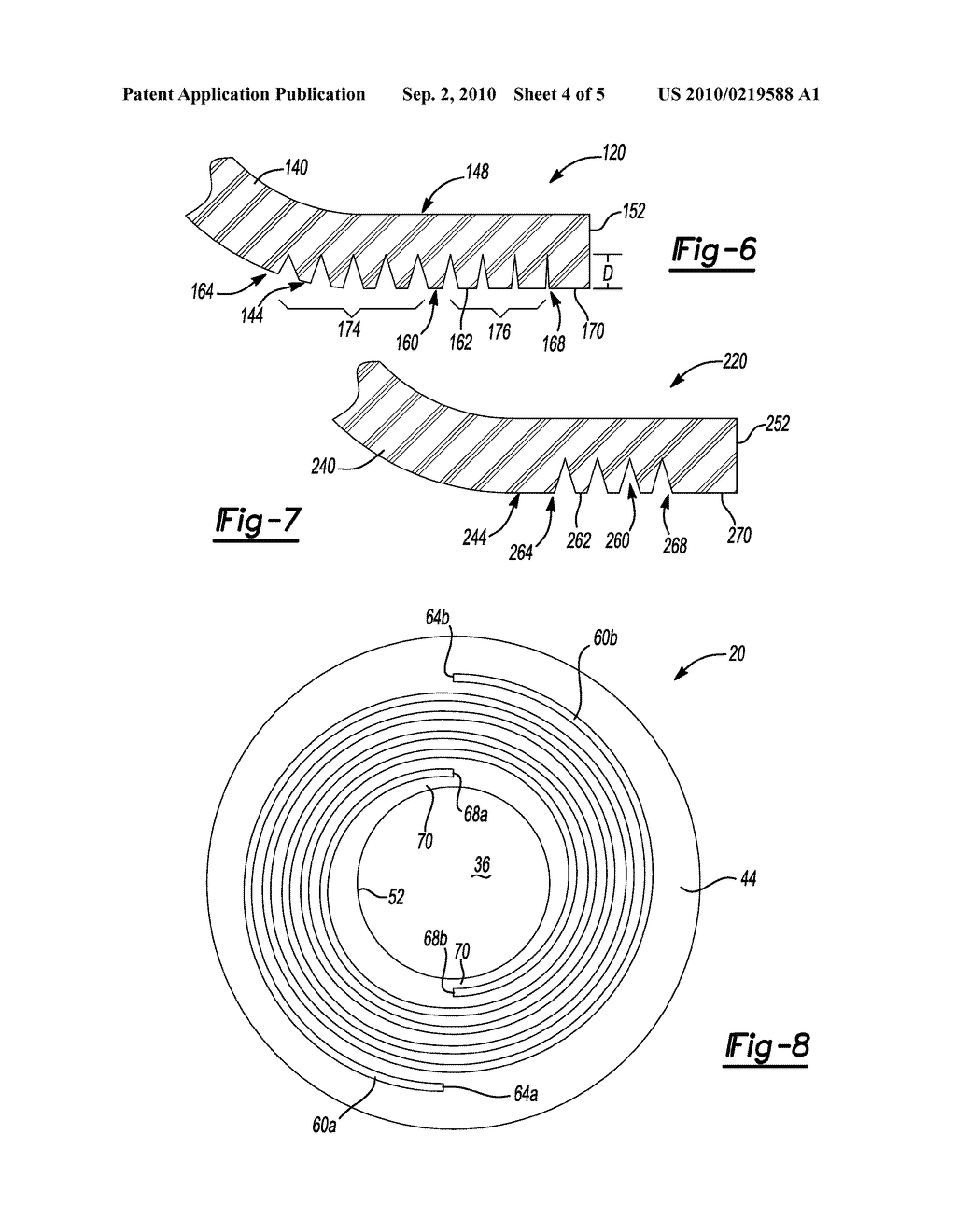 Seal with Spiral Grooves and Contamination Entrapment Dams - diagram, schematic, and image 05