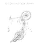 Self-Propelled Vehicle Propelled by an Elliptical Drive Train With Direct Drive Power Transfer System diagram and image