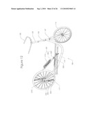 Self-Propelled Vehicle Propelled by an Elliptical Drive Train With Direct Drive Power Transfer System diagram and image