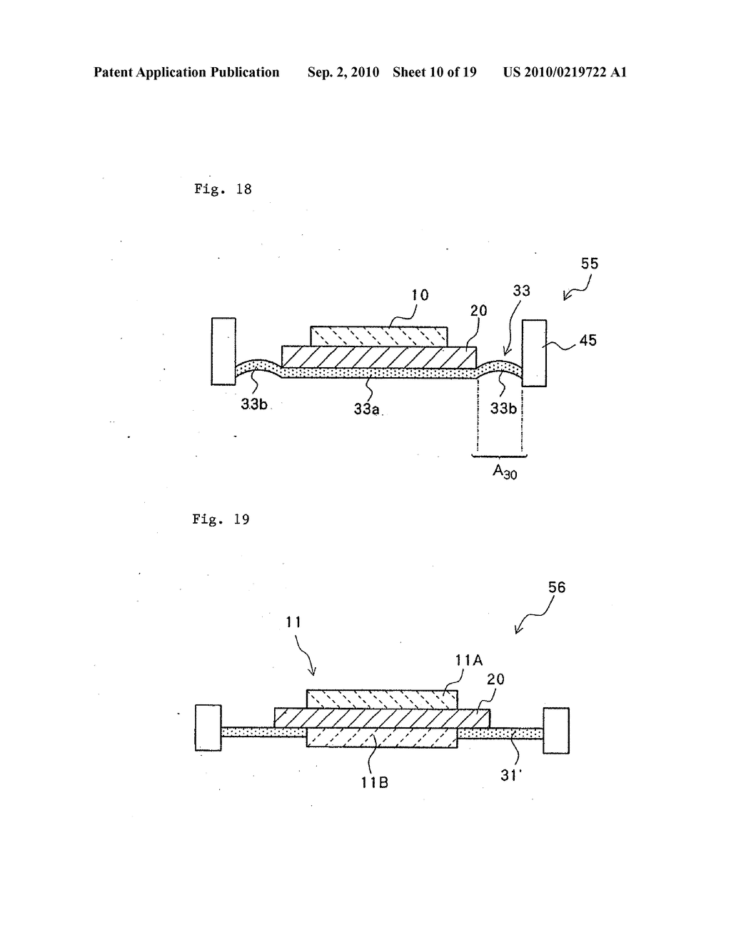 PIEZO-ELECTRIC ACTUATOR AND ELECTRONIC DEVICE - diagram, schematic, and image 11