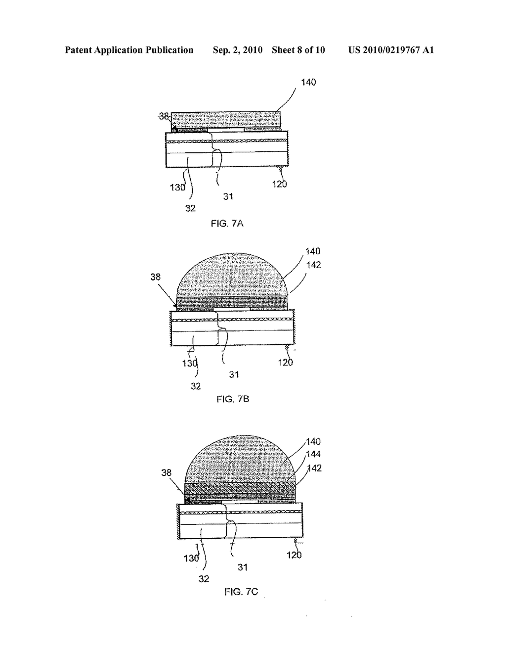 LIGHT-EMITTING DEVICE INCLUDING INDEPENDENTLY ELECTRICALLY ADDRESSABLE SECTIONS - diagram, schematic, and image 09