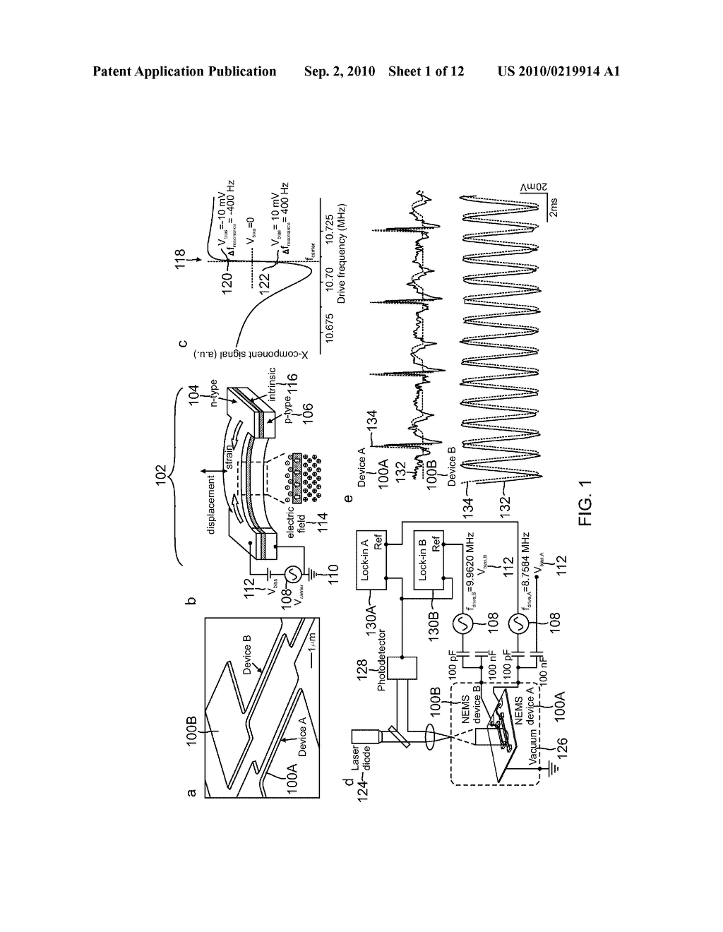 WIRING NANOSCALE SENSORS WITH NANOMECHANICAL RESONATORS - diagram, schematic, and image 02