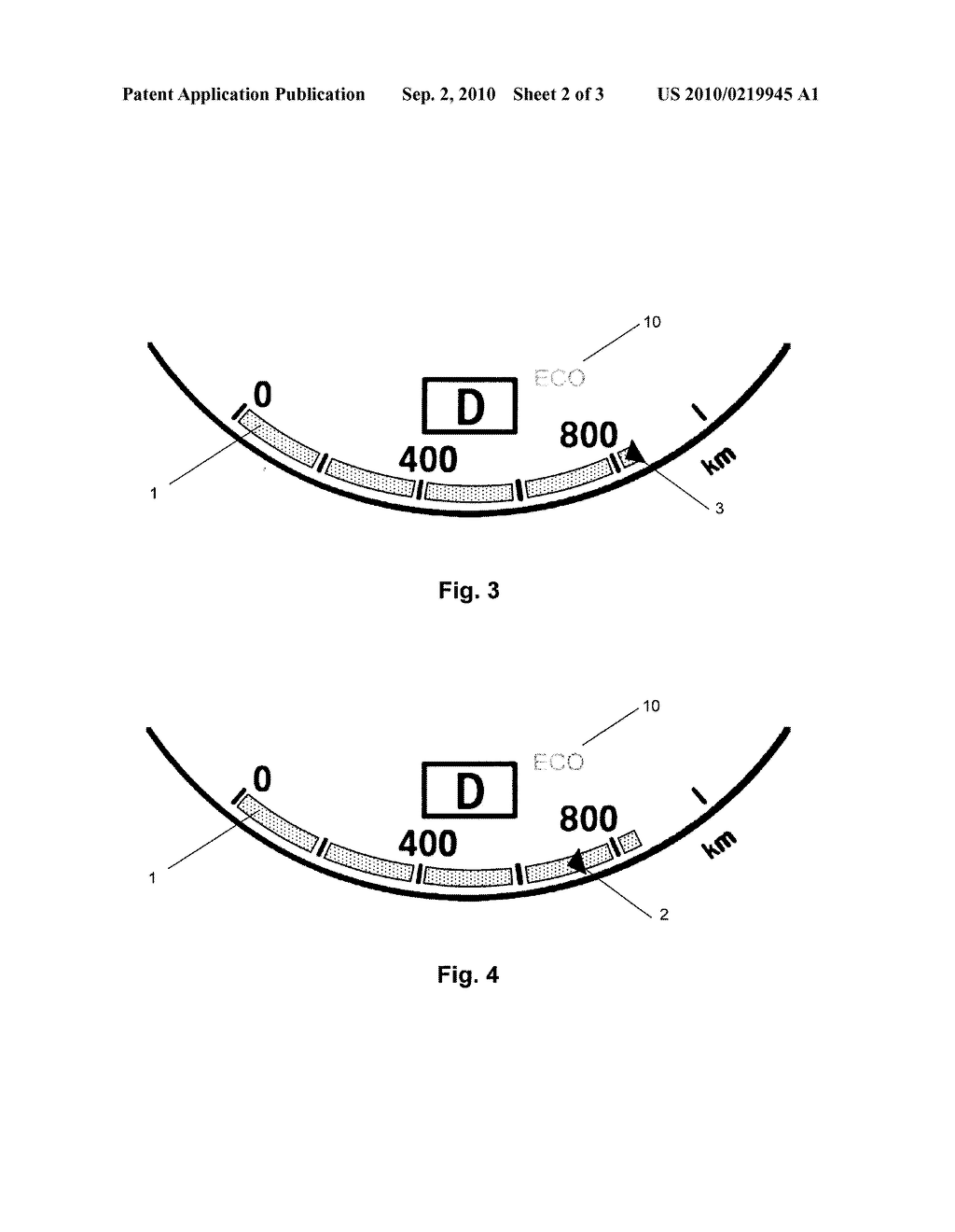 Method for Displaying the Remaining Range of a Motor Vehicle - diagram, schematic, and image 03