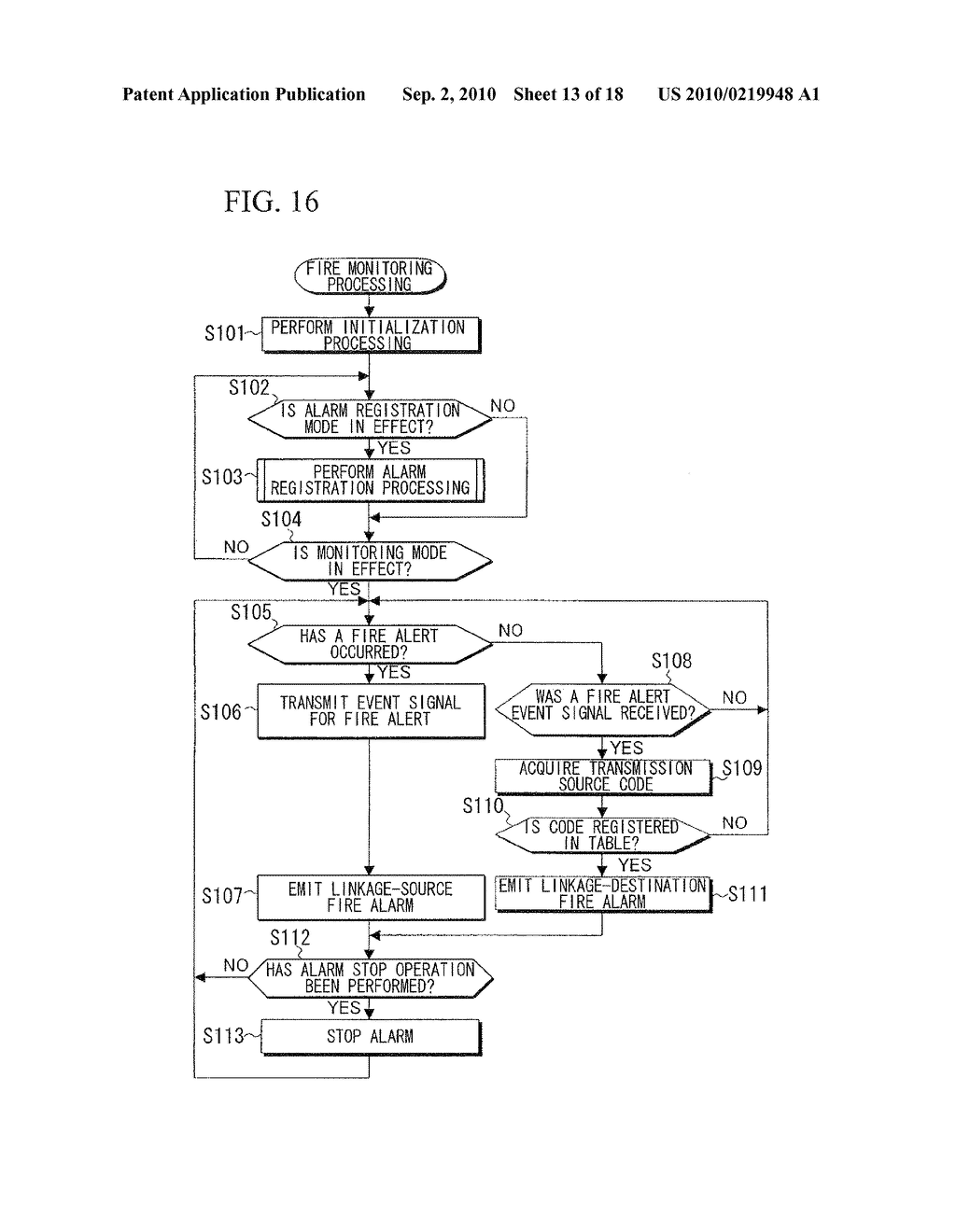 COMMUNICATION SYSTEM AND ALARM DEVICE - diagram, schematic, and image 14