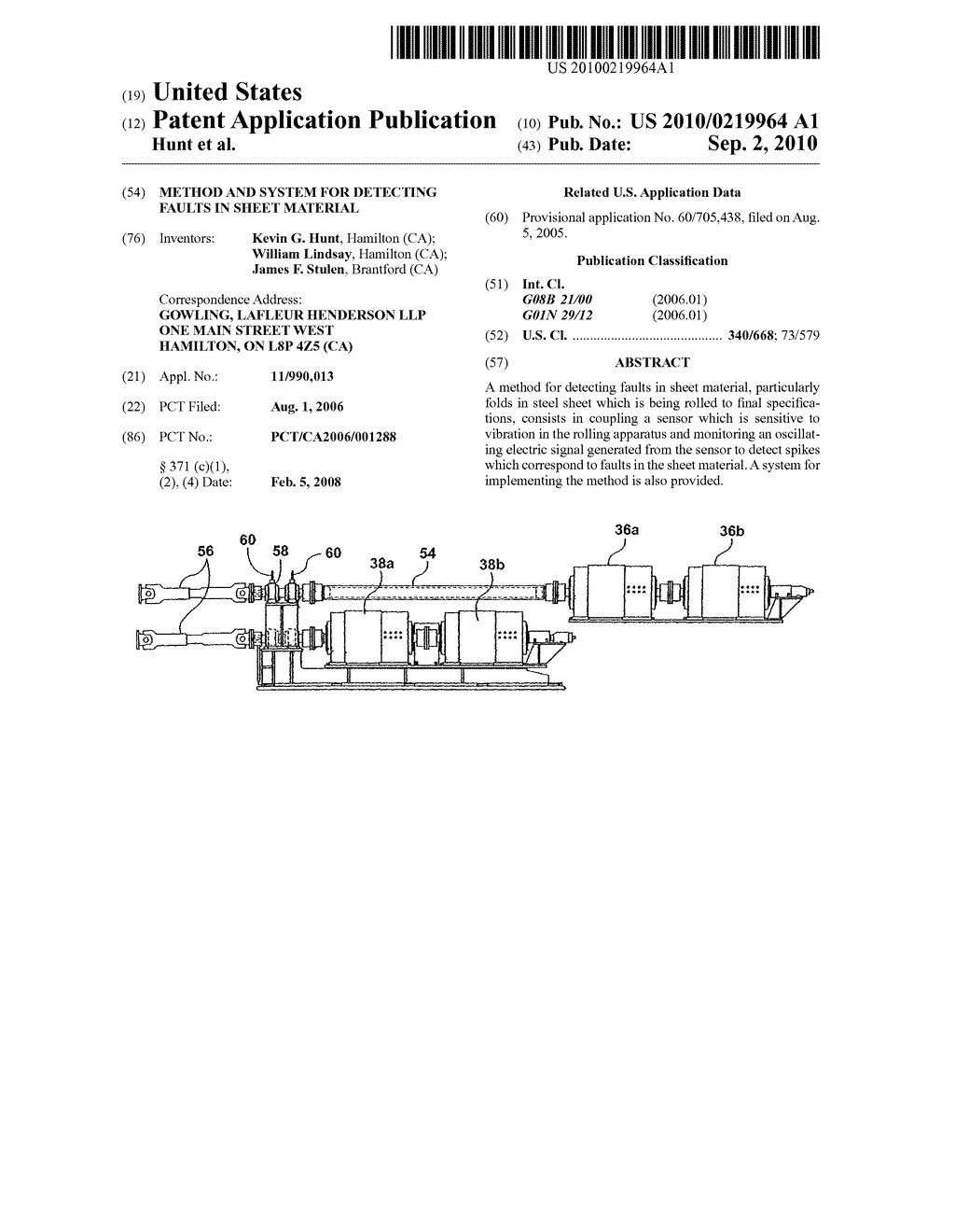 Method and System for Detecting Faults in Sheet Material - diagram, schematic, and image 01