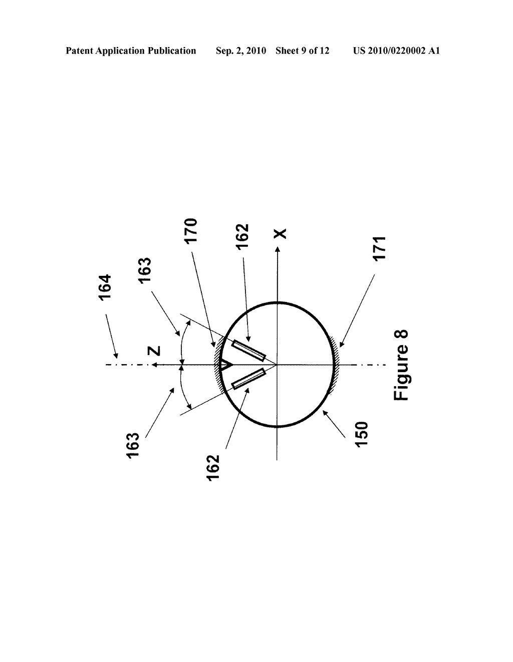 System and Method For Roll Angle Indication and Measurement in Flying Objects - diagram, schematic, and image 10