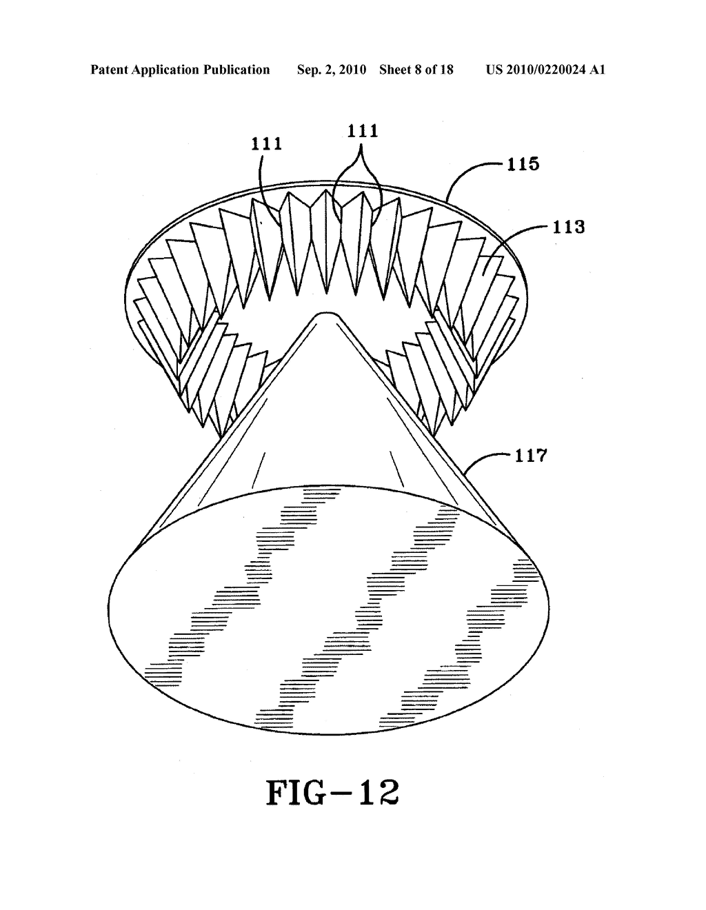 APERTURE ANTENNA WITH SHAPED DIELECTRIC LOADING - diagram, schematic, and image 09