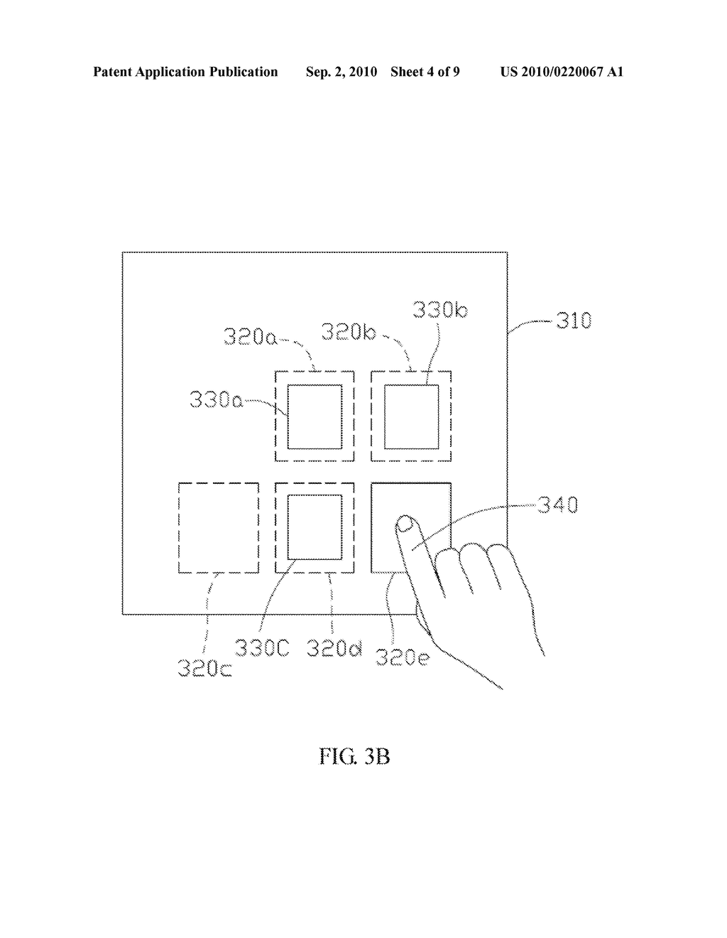 PORTABLE ELECTRONIC DEVICE WITH A MENU SELECTION INTERFACE AND METHOD FOR OPERATING THE MENU SELECTION INTERFACE - diagram, schematic, and image 05