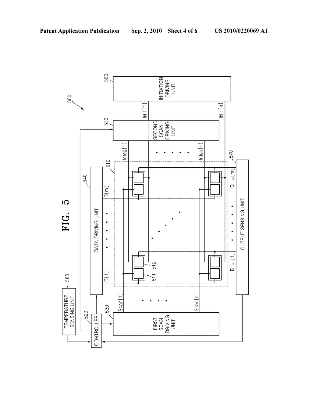Light sensing circuit, method of controlling the same, and touch panel comprising the light sensing circuit - diagram, schematic, and image 05