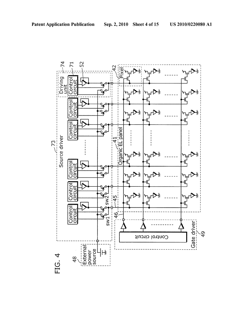 DISPLAY DRIVING DEVICE AND DISPLAY APPARATUS - diagram, schematic, and image 05