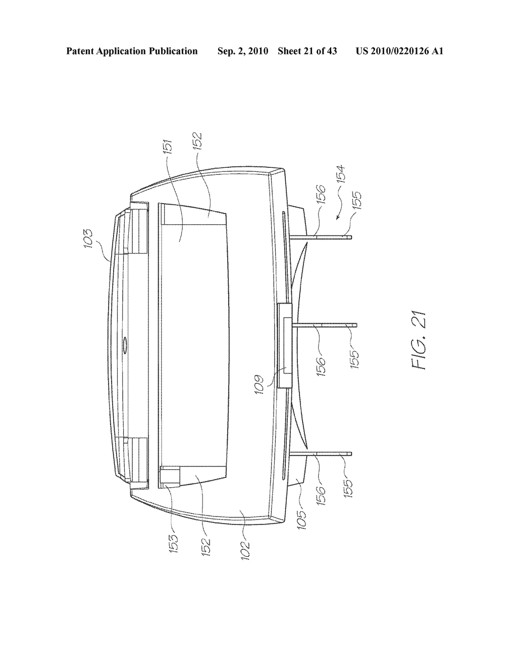 VERTICAL FORM FACTOR PRINTER - diagram, schematic, and image 22