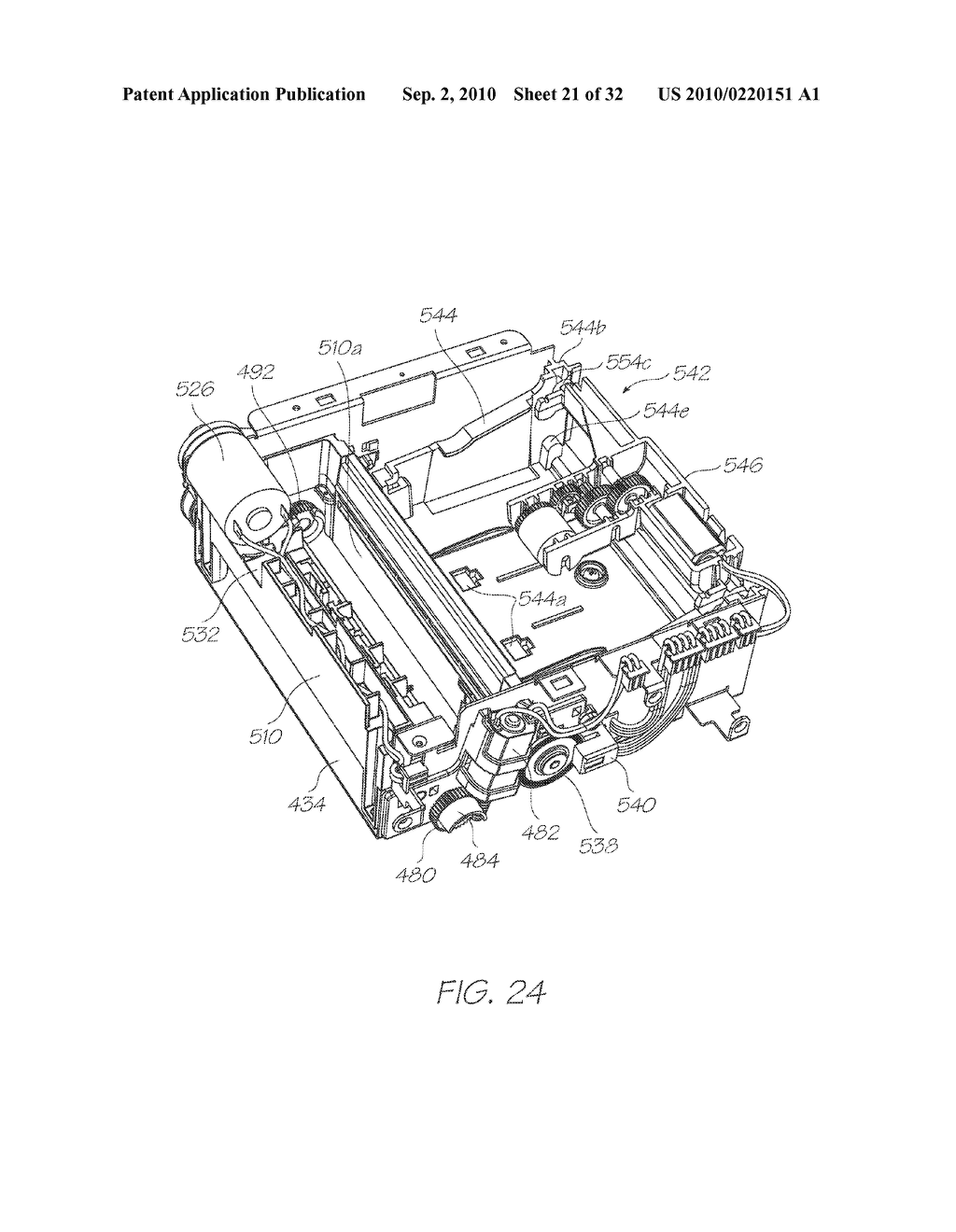 CRADLE UNIT FOR PRINTHEAD CARTRIDGE HAVING MOVABLE CONNECTORS - diagram, schematic, and image 22