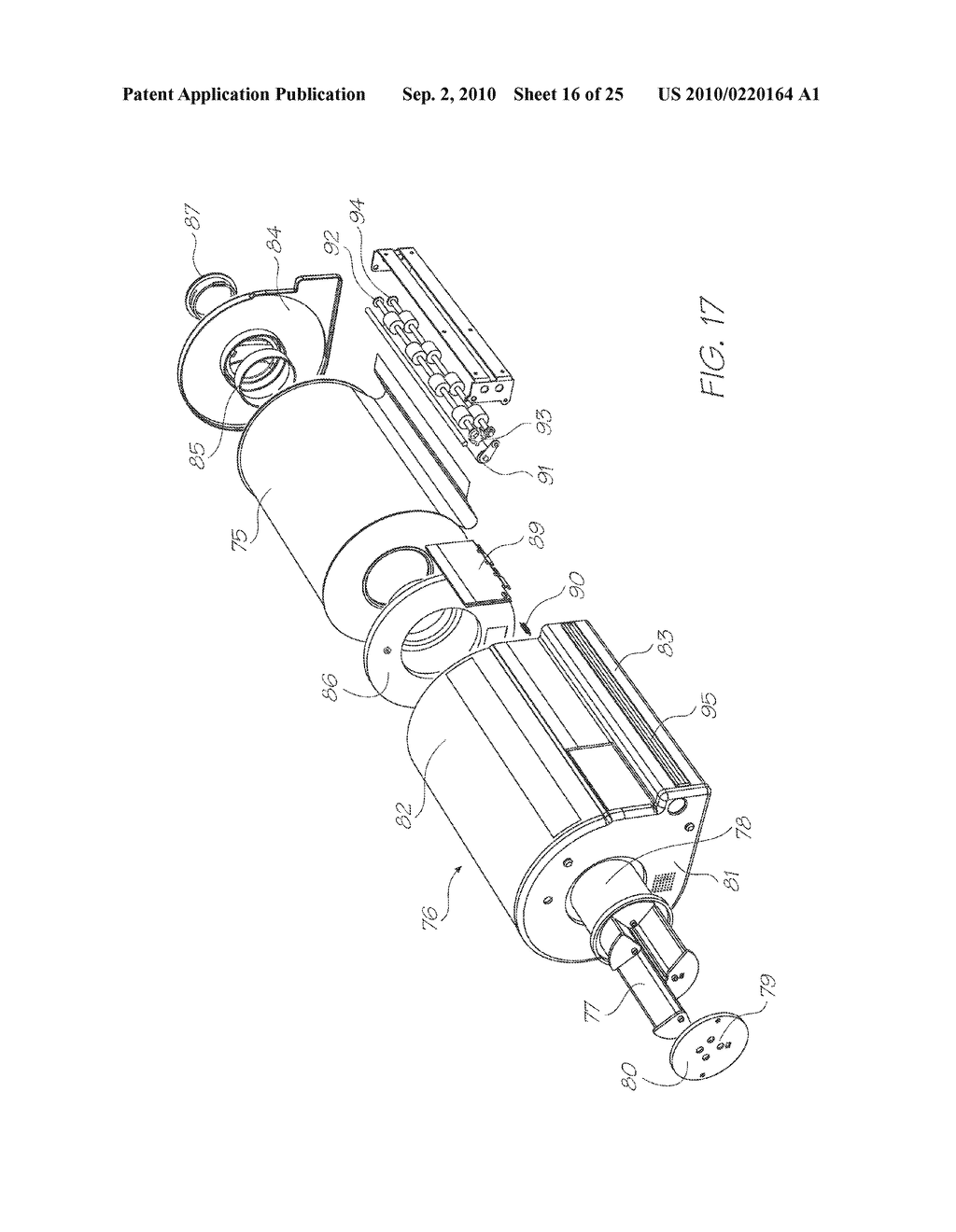 PRINTING SYSTEM HAVING MEDIA GUIDING DRYER - diagram, schematic, and image 17