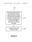 DEVICE AND METHOD FOR PROVIDING A VIDEO SIGNAL OF A VIRTUAL IMAGE diagram and image