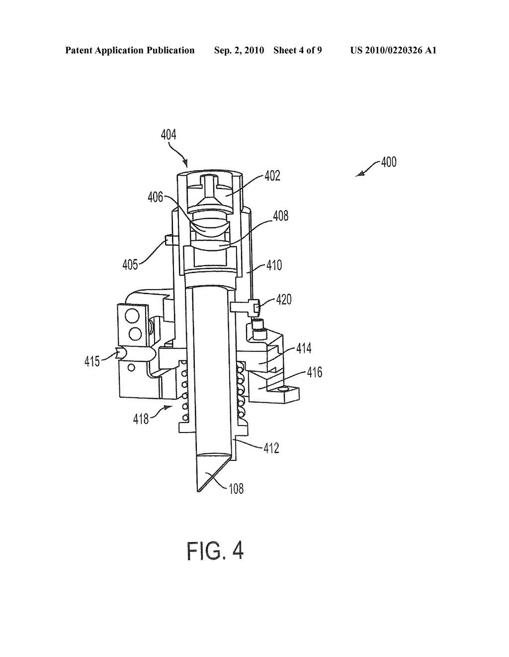 Fluorescence Detection Instrument with Orthogonal Laser Entry - diagram, schematic, and image 05