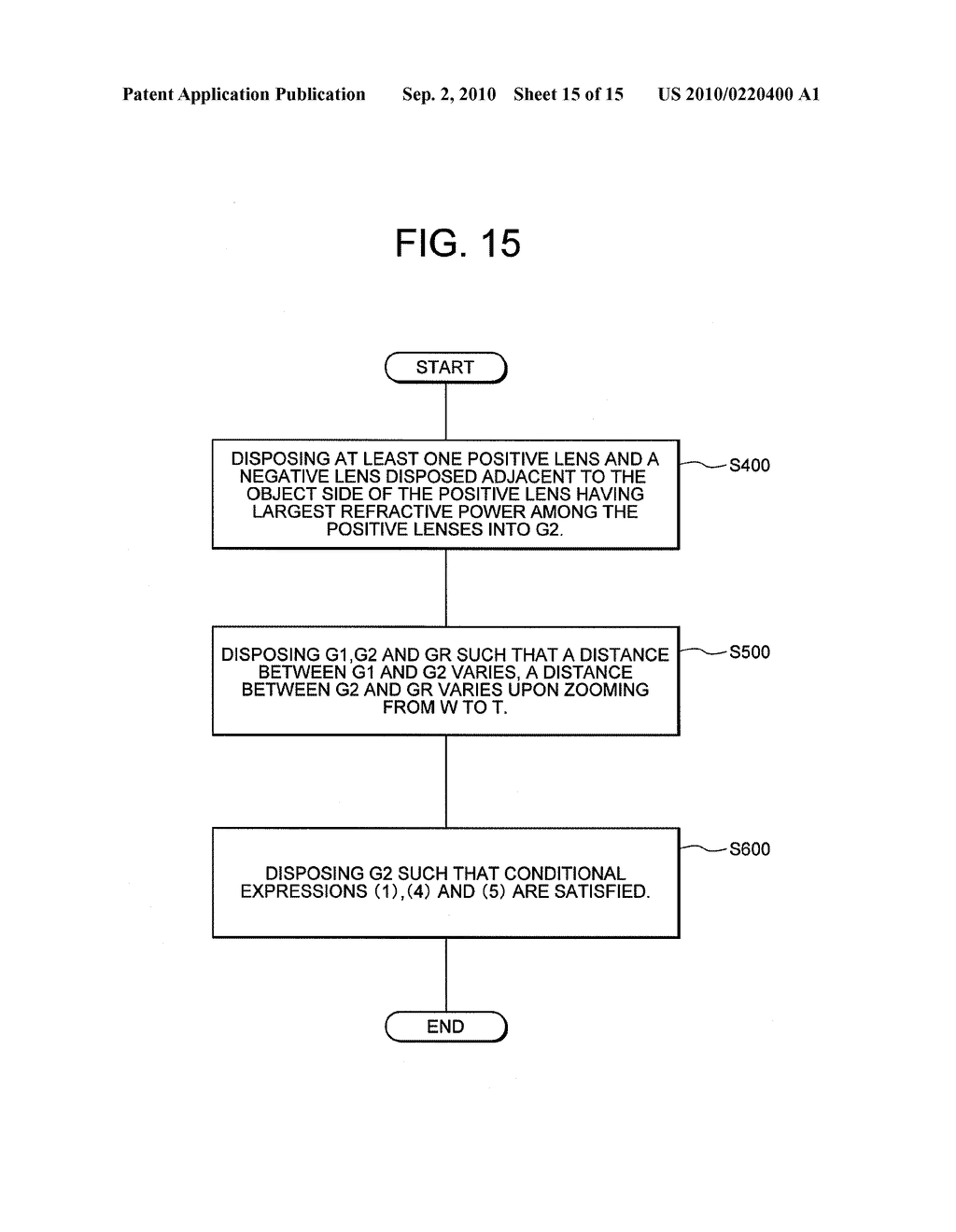 ZOOM LENS, OPTICAL APPARATUS EQUIPPED THEREWITH AND METHOD FOR MANUFACTURING THE ZOOM LENS - diagram, schematic, and image 16