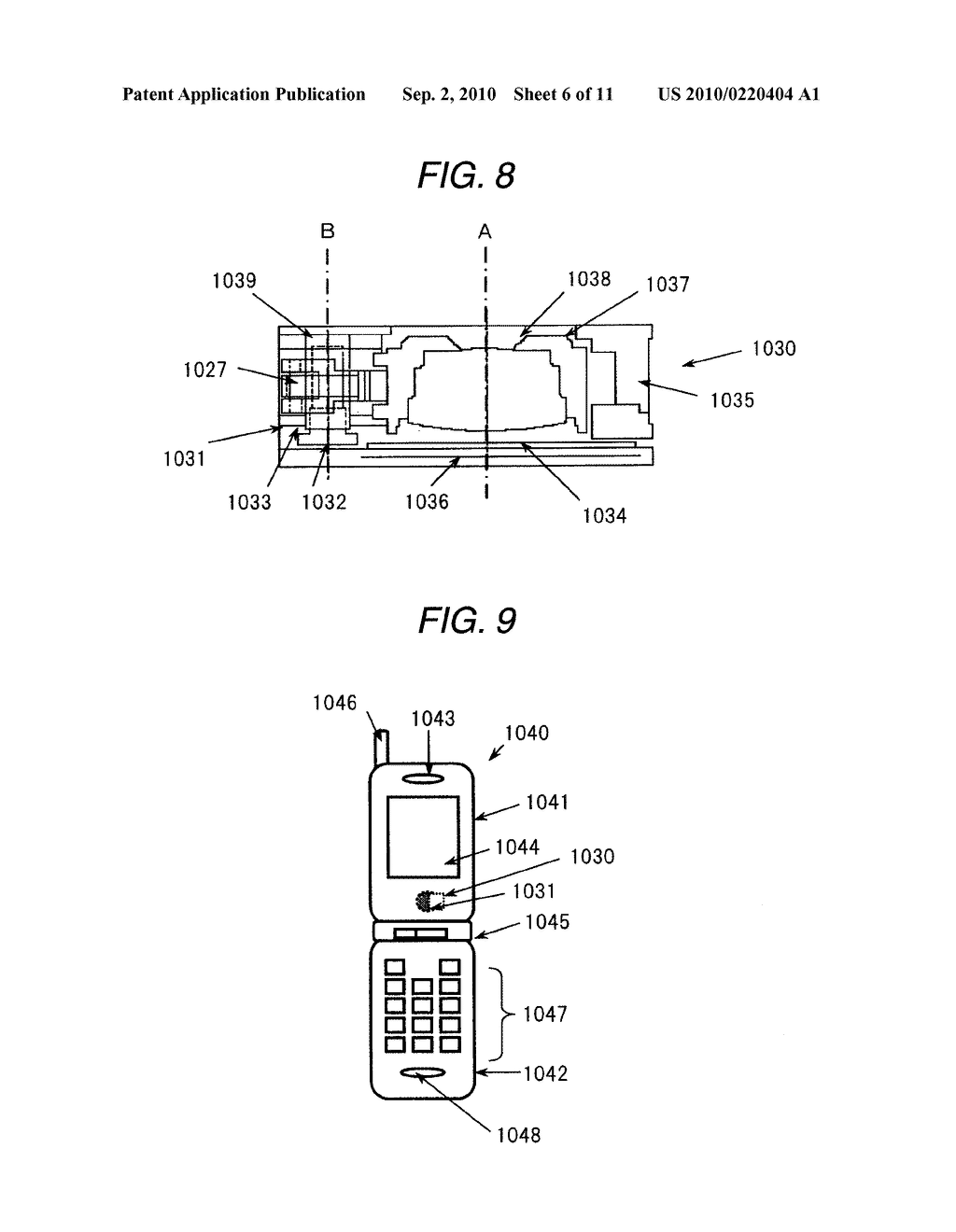 PIEZOELECTRIC ACTUATOR DEVICE, IMAGE PICKUP UNIT AND MOBILE TERMINAL APPARATUS - diagram, schematic, and image 07