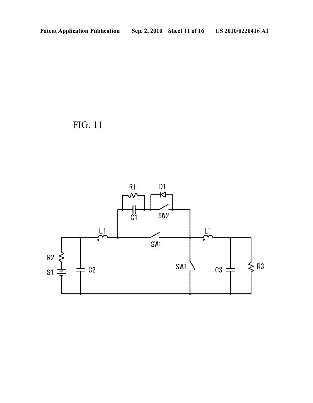 SWITCHING POWER SUPPLY, CONTROL CIRCUIT FOR CONTROLLING SWITCHING POWER SUPPLY, CONTROL METHOD OF SWITCHING POWER SUPPLY AND MODULE SUBSTRATE - diagram, schematic, and image 12