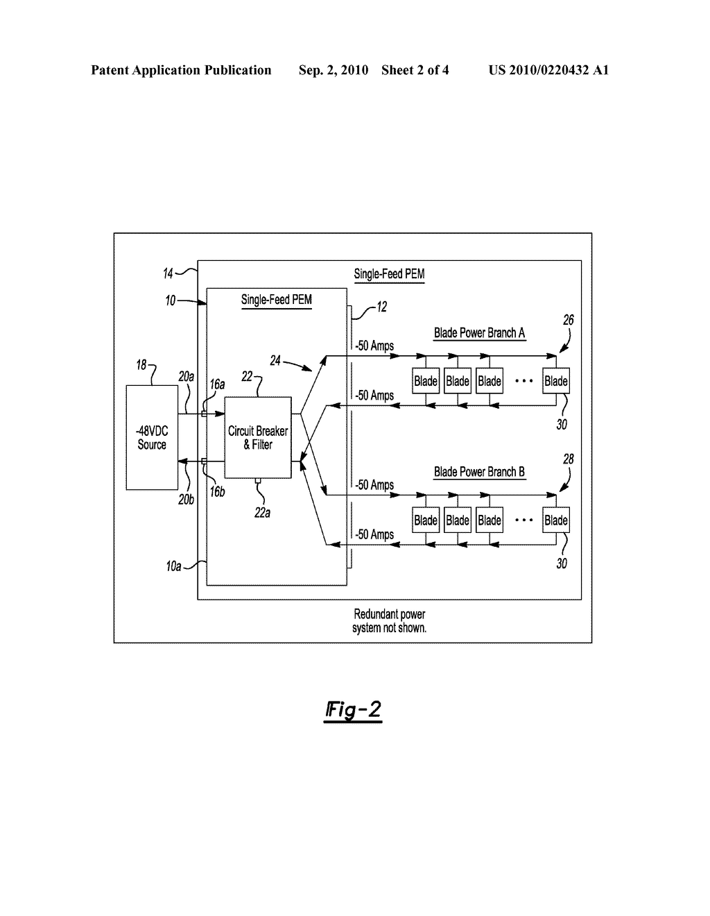 System And Method For Supplying Power To Electronics Enclosures Utilizing Distributed DC Power Architectures - diagram, schematic, and image 03