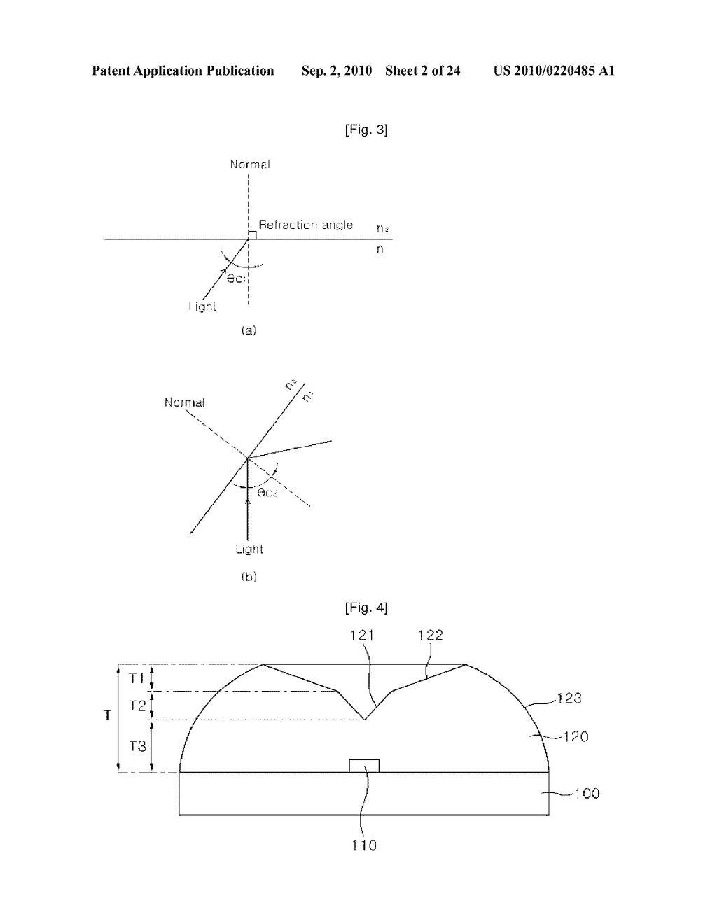 SIDE ILLUMINATION LENS AND LUMINESCENT DEVICE USING THE SAME - diagram, schematic, and image 03