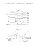 SEMICONDUCTOR MEMORY DEVICE CAPABLE OF DRIVING NON-SELECTED WORD LINES TO FIRST AND SECOND POTENTIALS diagram and image