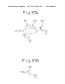 SEMICONDUCTOR MEMORY DEVICE CAPABLE OF DRIVING NON-SELECTED WORD LINES TO FIRST AND SECOND POTENTIALS diagram and image