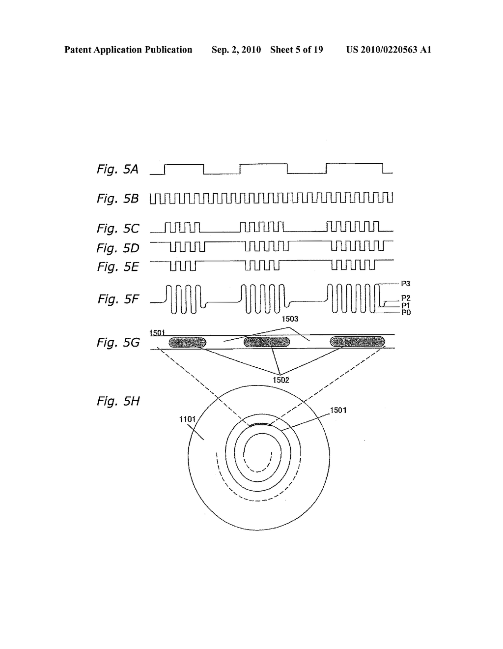 RECORDING CONTROL DEVICE, LASER DRIVE DEVICE, INFORMATION RECORDING DEVICE, SIGNAL TRANSMISSION METHOD, AND RECORDING/REPRODUCTION CONTROL DEVICE - diagram, schematic, and image 06