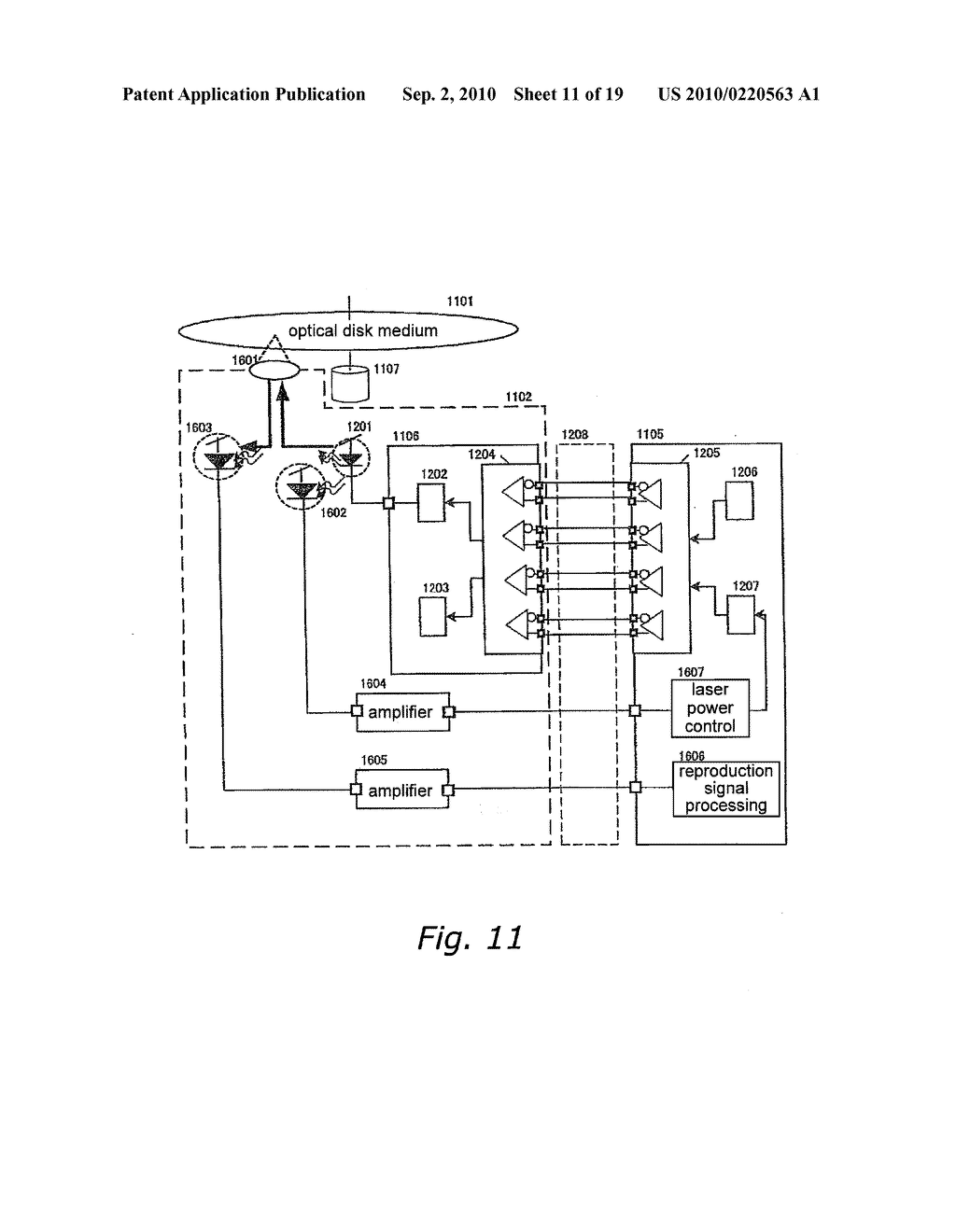 RECORDING CONTROL DEVICE, LASER DRIVE DEVICE, INFORMATION RECORDING DEVICE, SIGNAL TRANSMISSION METHOD, AND RECORDING/REPRODUCTION CONTROL DEVICE - diagram, schematic, and image 12
