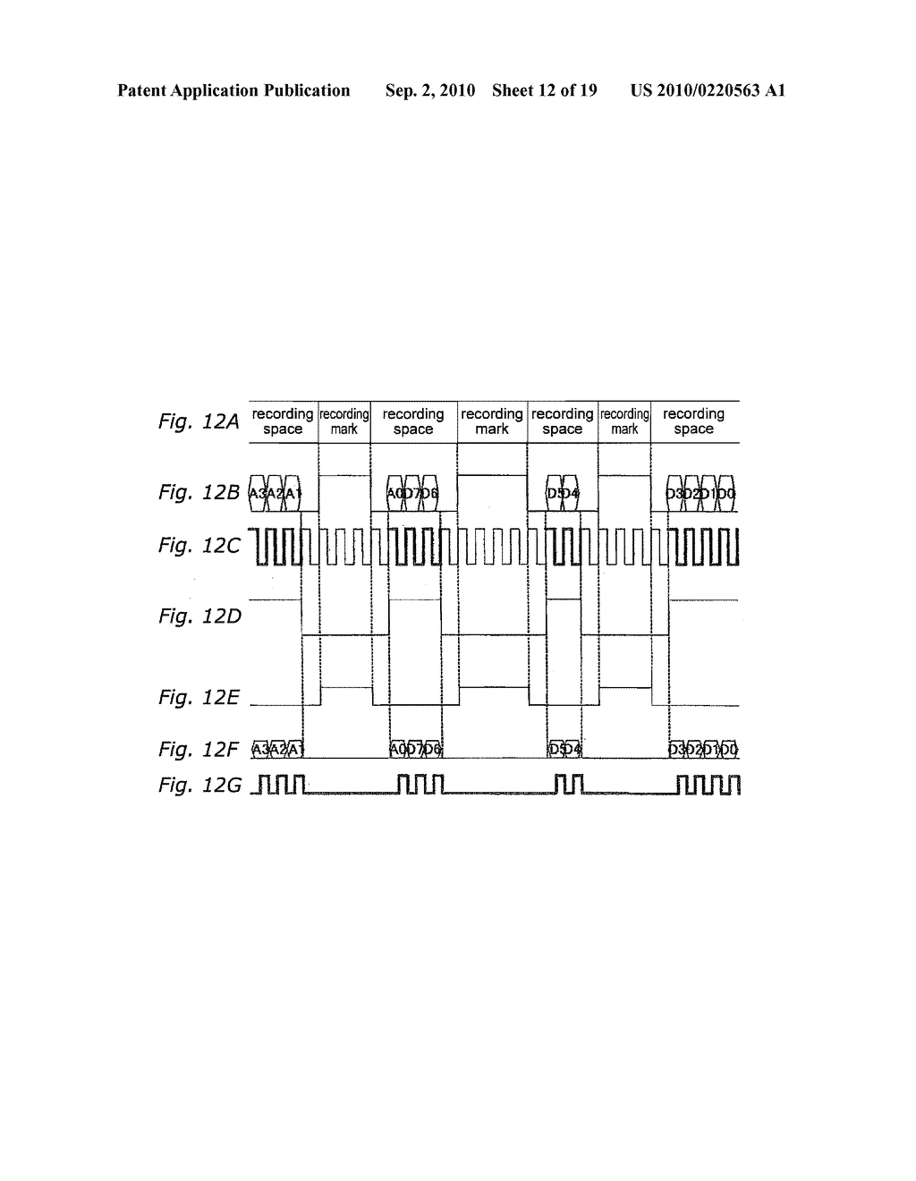 RECORDING CONTROL DEVICE, LASER DRIVE DEVICE, INFORMATION RECORDING DEVICE, SIGNAL TRANSMISSION METHOD, AND RECORDING/REPRODUCTION CONTROL DEVICE - diagram, schematic, and image 13