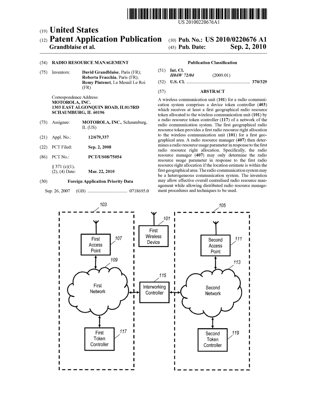 RADIO RESOURCE MANAGEMENT - diagram, schematic, and image 01