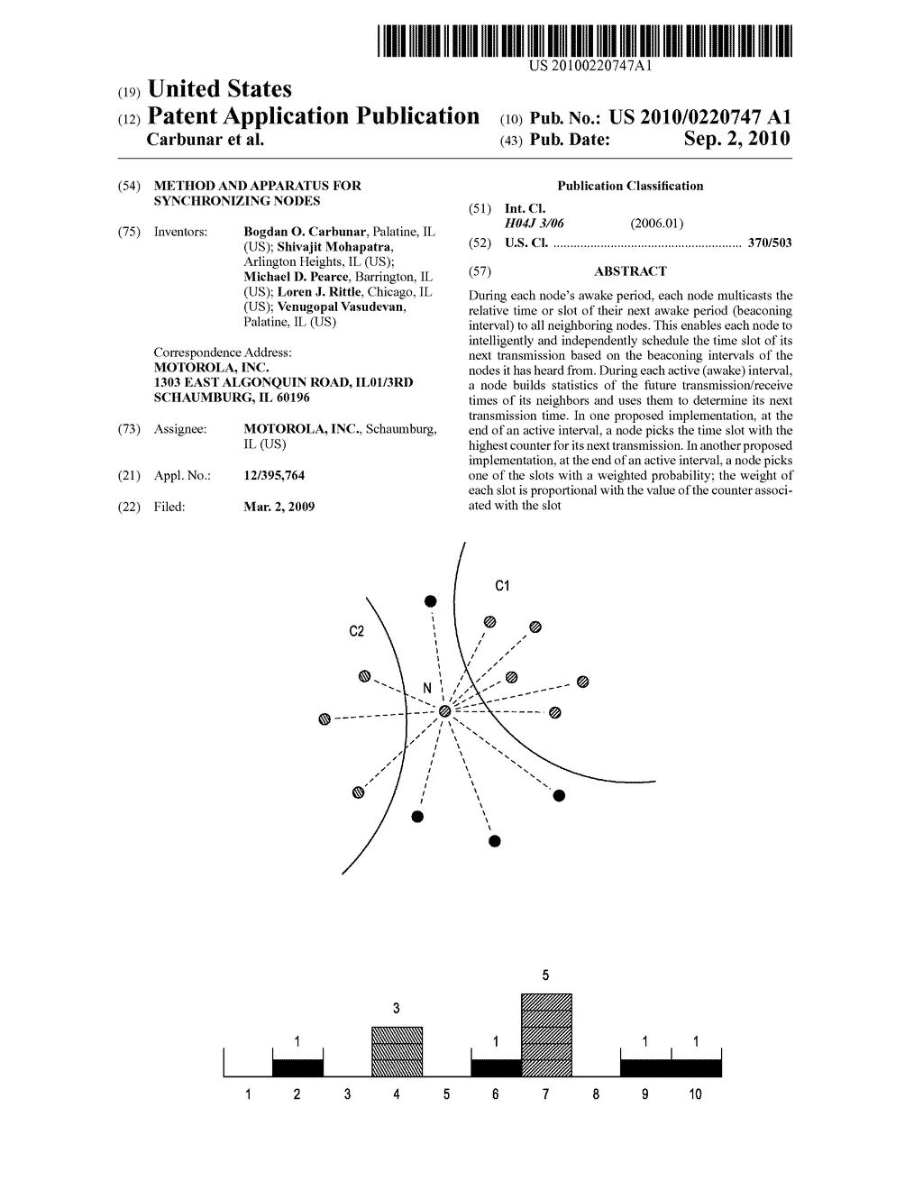 METHOD AND APPARATUS FOR SYNCHRONIZING NODES - diagram, schematic, and image 01