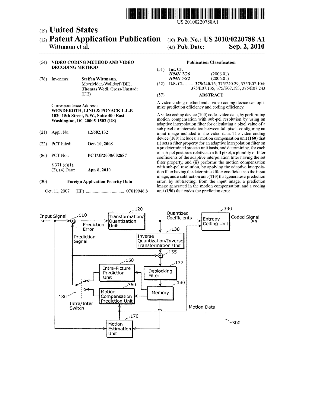 VIDEO CODING METHOD AND VIDEO DECODING METHOD - diagram, schematic, and image 01