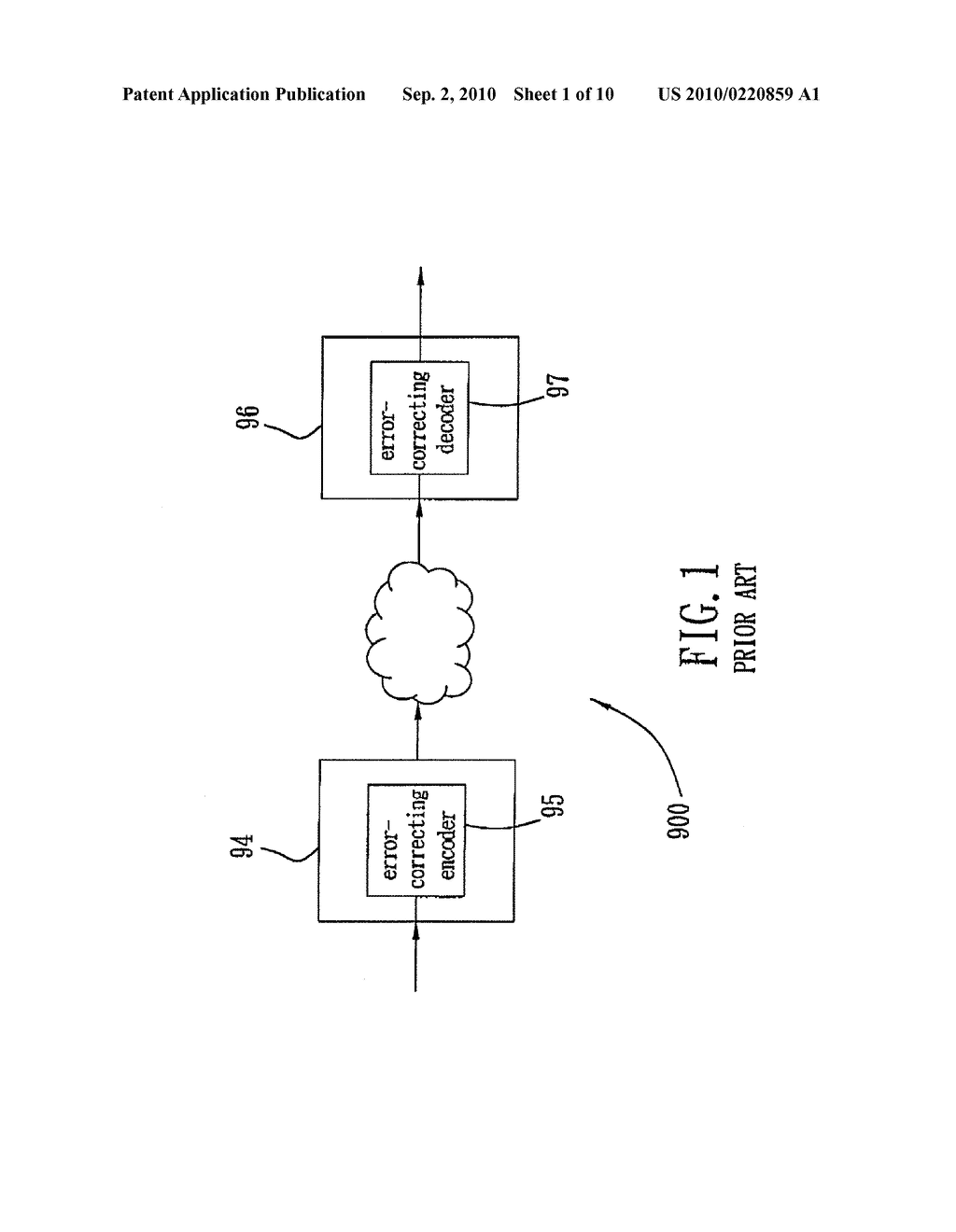 COMMUNICATION SYSTEM, AND AN ENCODING DEVICE AND A DECODING DEVICE THEREOF - diagram, schematic, and image 02