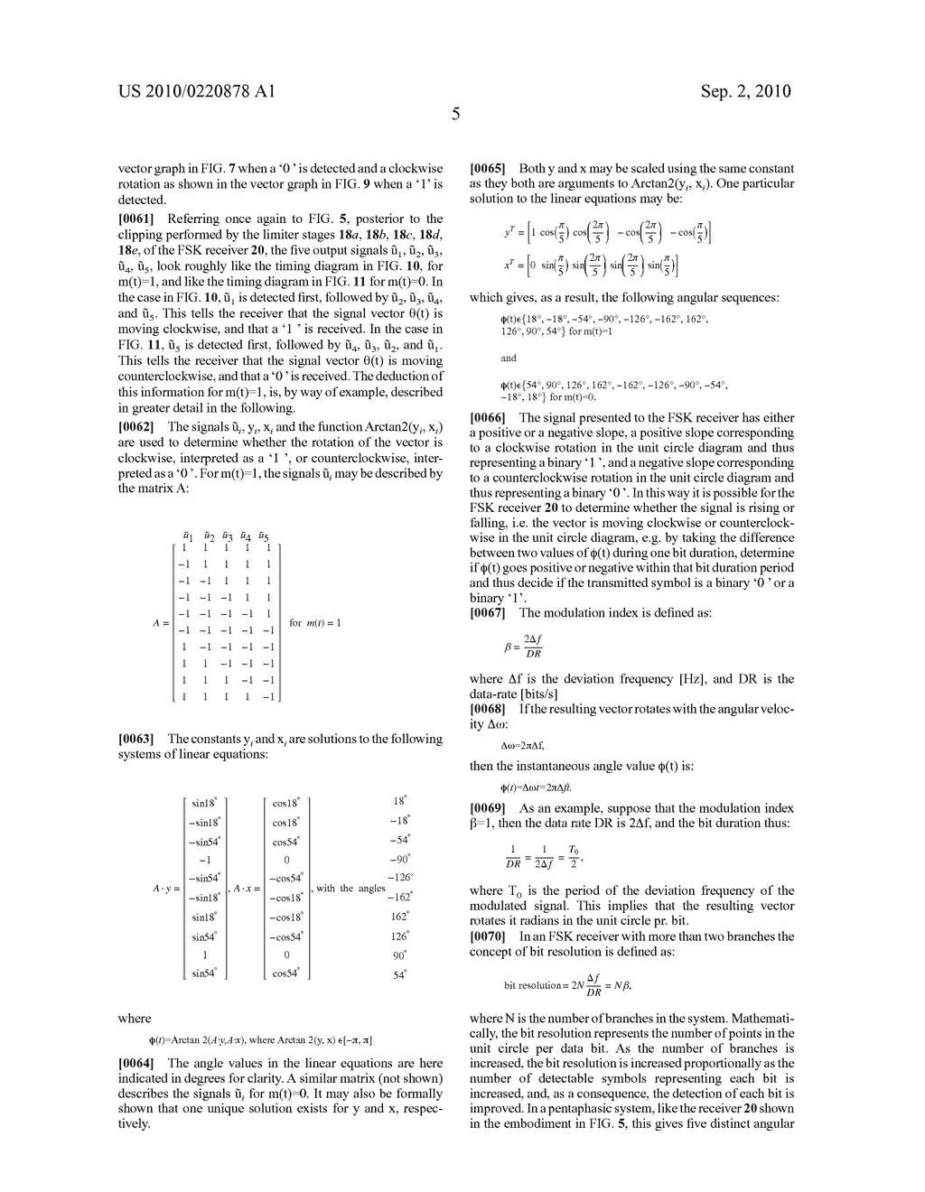 FSK RECEIVER FOR A HEARING AID AND A METHOD FOR PROCESSING AN FSK SIGNAL - diagram, schematic, and image 13