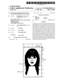 DETECTING METHOD AND DETECTING SYSTEM FOR POSITIONS OF FACE PARTS diagram and image