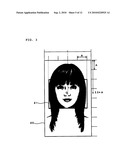 DETECTING METHOD AND DETECTING SYSTEM FOR POSITIONS OF FACE PARTS diagram and image