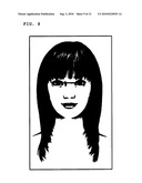 DETECTING METHOD AND DETECTING SYSTEM FOR POSITIONS OF FACE PARTS diagram and image