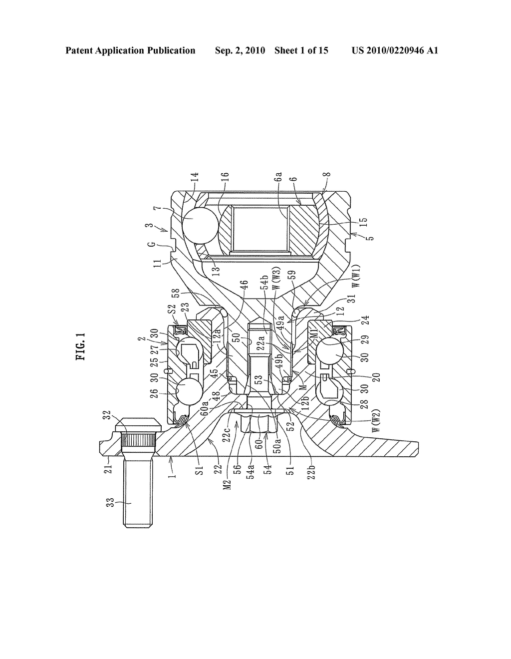 BEARING DEVICE FOR WHEEL - diagram, schematic, and image 02