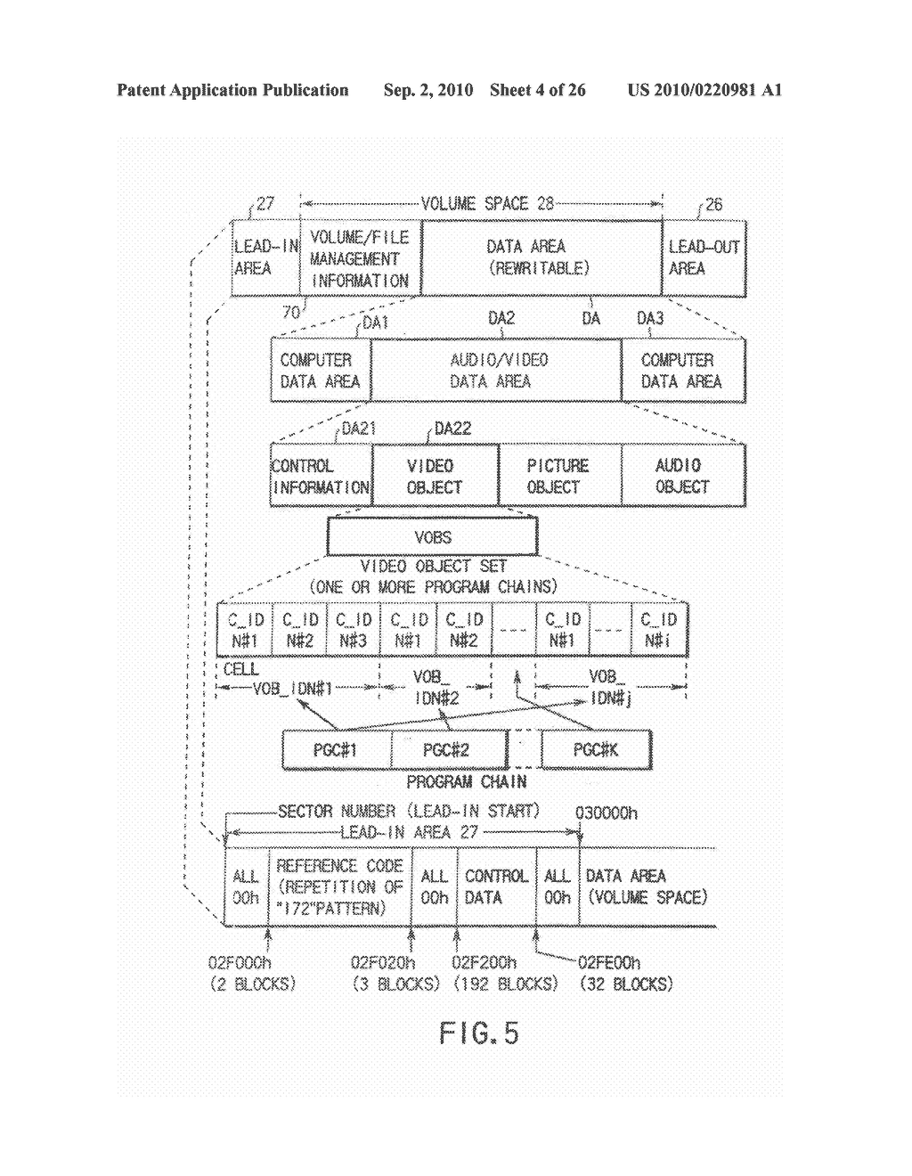 INFORMATION STORAGE MEDIUM AND INFORMATION RECORDING/PLAYBACK SYSTEM - diagram, schematic, and image 05