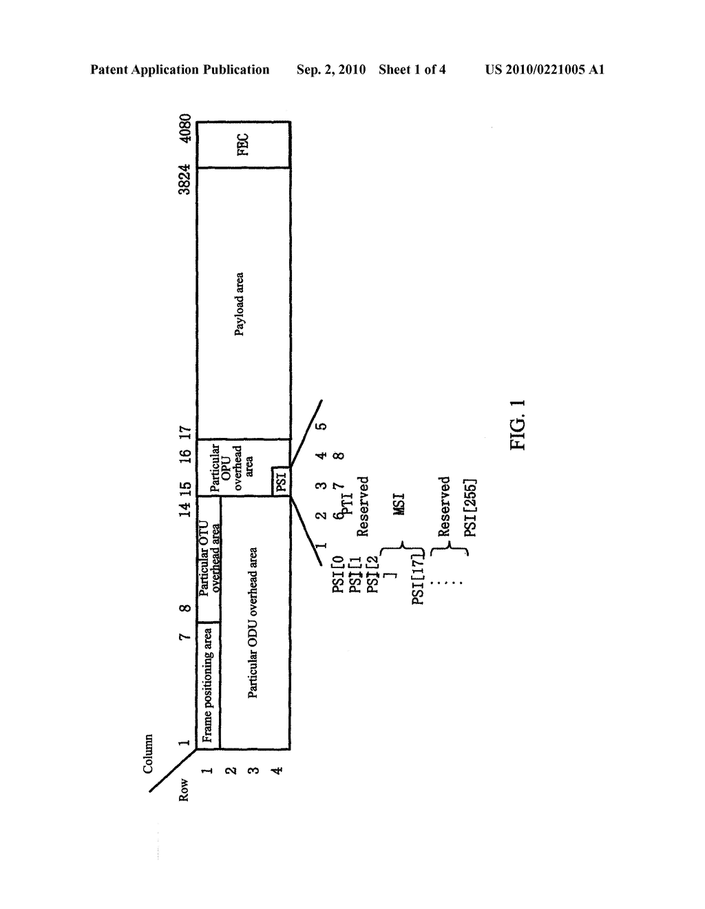 METHOD FOR REALIZING TIME SLOT PARTITION AND SPENDING PROCESS OF AN OPTICAL PAYLOAD UNIT IN AN OPTICAL TRANSMISSION NETWORK - diagram, schematic, and image 02