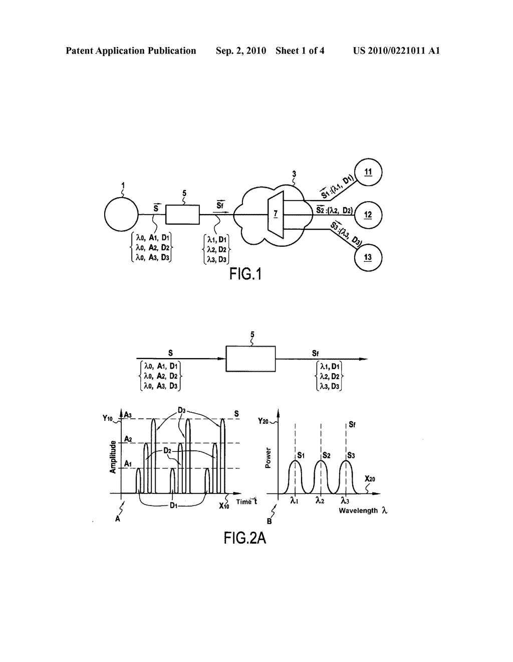 Optical Transmission Between a Central Terminal and a Plurality of Client Terminals via an Optical Network - diagram, schematic, and image 02