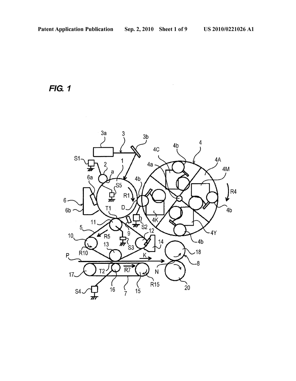 IMAGE FORMING APPARATUS FEATURING A CHARGING DEVICE FOR CHARGING A PHOTOSENTIVE MEMBER - diagram, schematic, and image 02