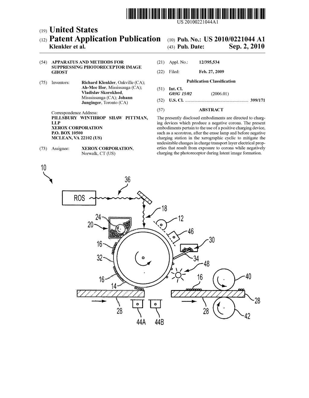 APPARATUS AND METHODS FOR SUPPRESSING PHOTORECEPTOR IMAGE GHOST - diagram, schematic, and image 01