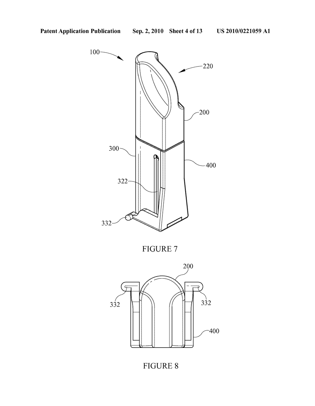 Cosmetic Container with Mirrored Element - diagram, schematic, and image 05